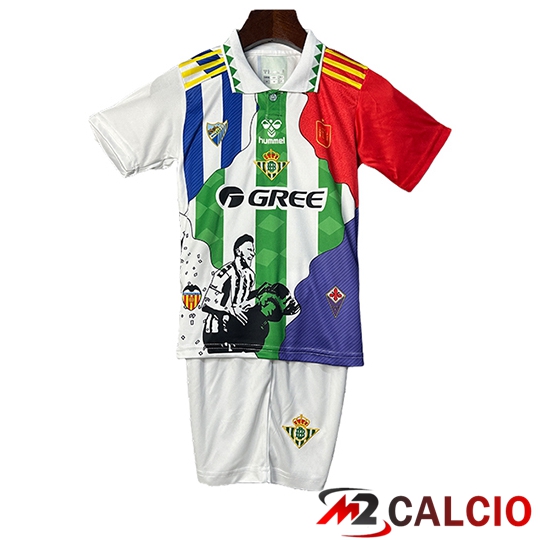 Maglie Calcio Real Betis Bambino Edizione Speciale Verde Bianco 2025 2026