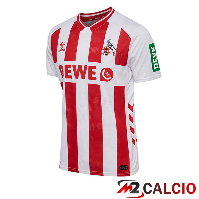 Maglie Calcio FC Koln Prima Rosso Bianco 2025/2026