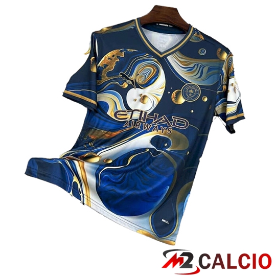 Maglie Calcio Manchester City Edizione Speciale Blu 2025 2026