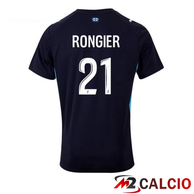 Maglie Calcio Marsiglia OM (RONGIER 21) Seconda Blu Reale 2025/2026