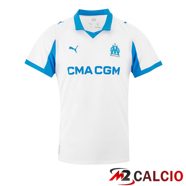 Maglie Calcio Marsiglia OM Prima Bianco 2025/2026