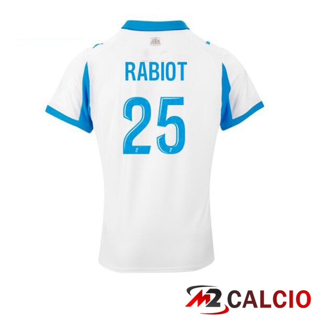 Maglie Calcio Marsiglia OM (RABIOT 25) Prima Bianco 2025/2026