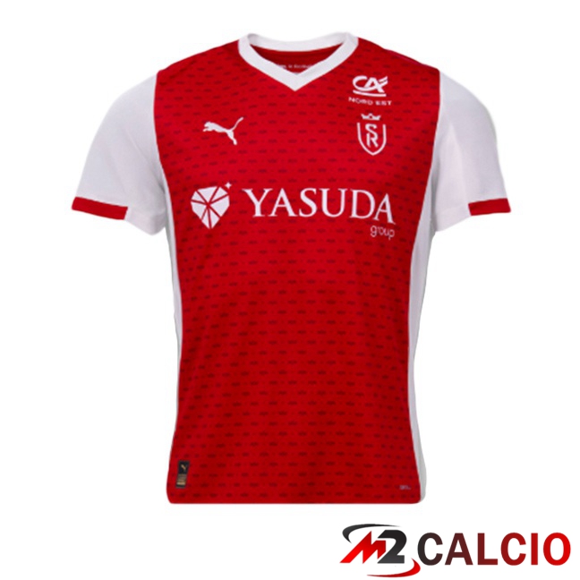 Maglie Calcio Stade De Reims Prima Rosso 2025/2026