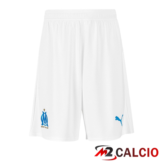 Pantaloncini Calcio Marsiglia OM Prima Bianco 2025/2026