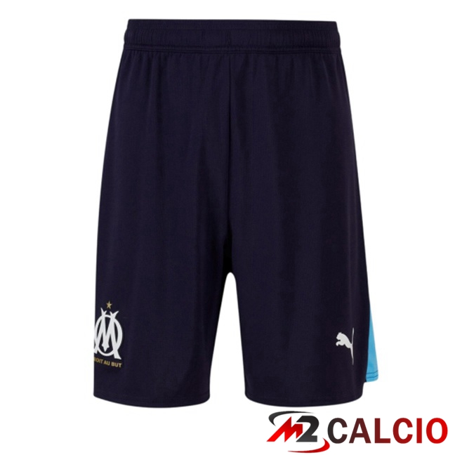 Pantaloncini Calcio Marsiglia OM Seconda Blu Reale 2025/2026