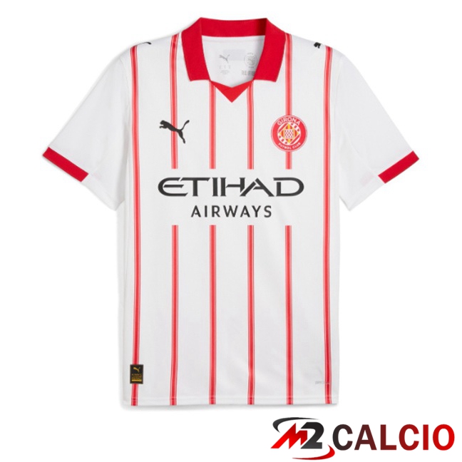 Maglie Calcio Girona Prima Rosso Bianco 2025/2026