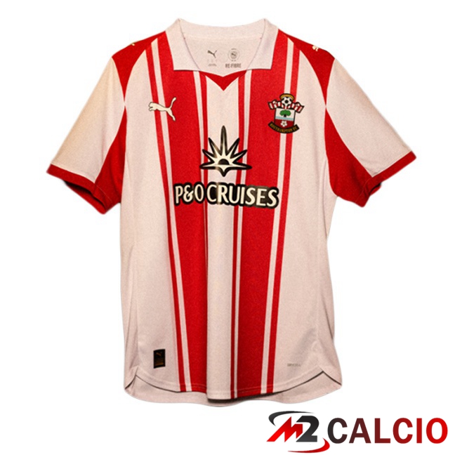 Maglie Calcio Southampton FC Prima Rosso 2025/2026