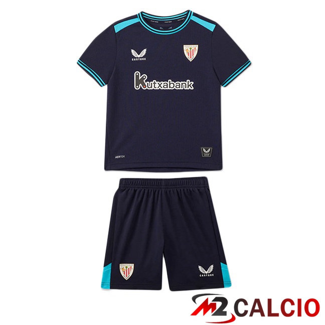 Maglie Calcio Athletic Club Bambino Seconda Blu 2025/2026