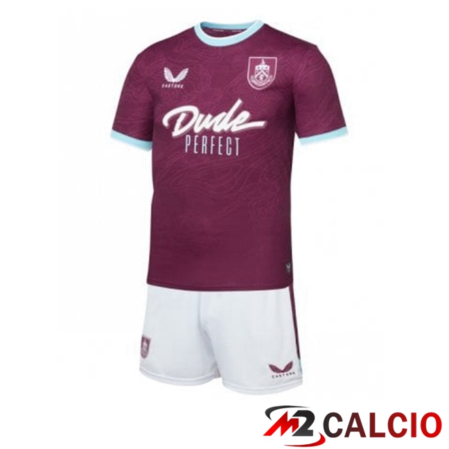 Maglie Calcio Burnley Bambino Prima Viola 2025/2026