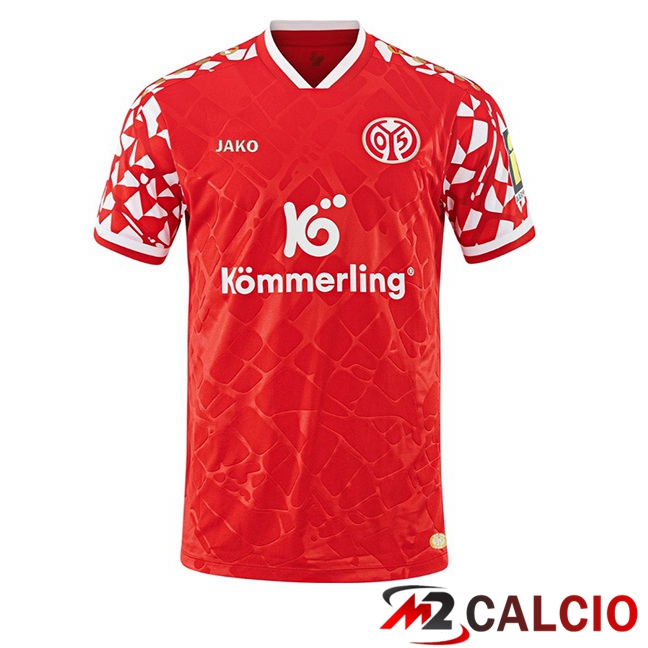 Maglie Calcio FSV Mainz 05 Prima Rosso 2025/2026