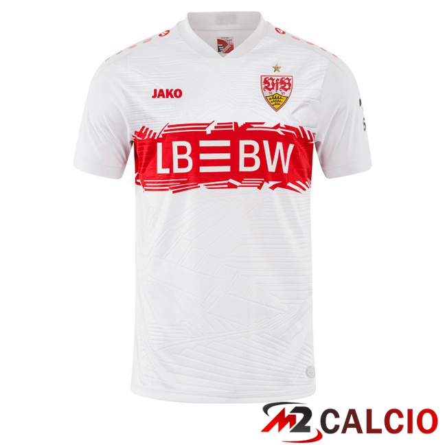 Maglie Calcio VfB Stuttgart Prima Bianco 2025/2026