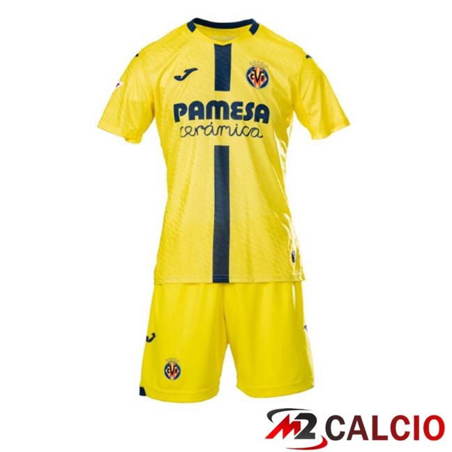 Maglie Calcio Villarreal Bambino Prima Giallo 2025/2026