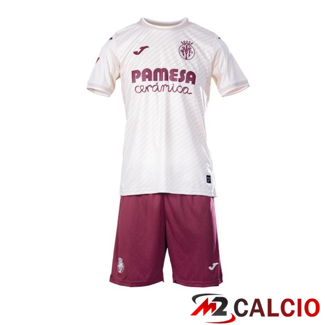 Maglie Calcio Villarreal Bambino Seconda Blu 2025/2026