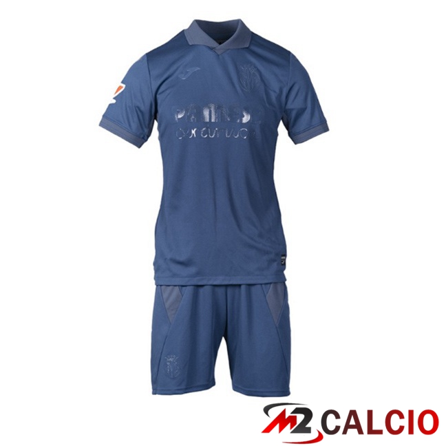 Maglie Calcio Villarreal Bambino Terza Blu 2025/2026