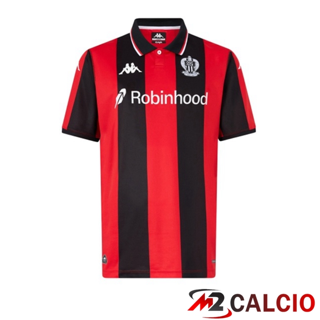 Maglie Calcio OGC Nice Prima Rosso Nero 2025/2026