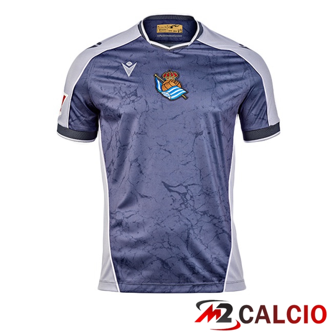 Maglie Calcio Real Sociedad Seconda Grigio 2025/2026