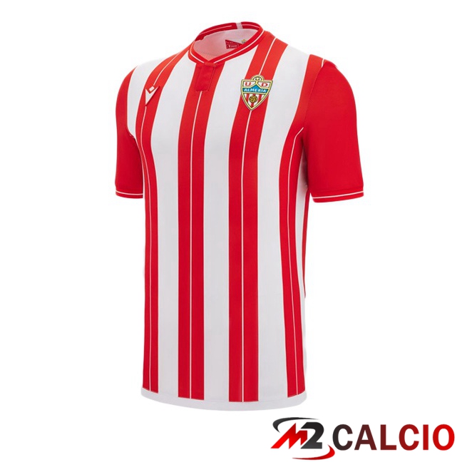 Maglie Calcio UD Almeria Prima Rosso Bianco 2025/2026