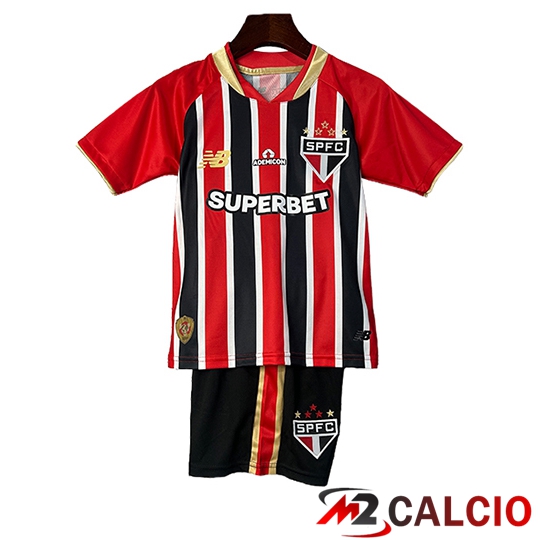 Maglie Calcio Sao Paulo FC Bambino Seconda 2025 2026