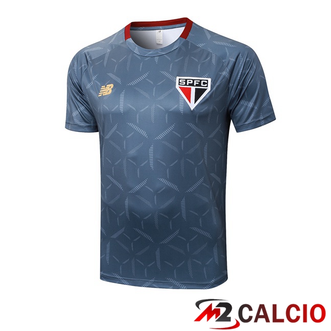 T Shirt Allenamento Sao Paulo FC Blu Reale 2025/2026