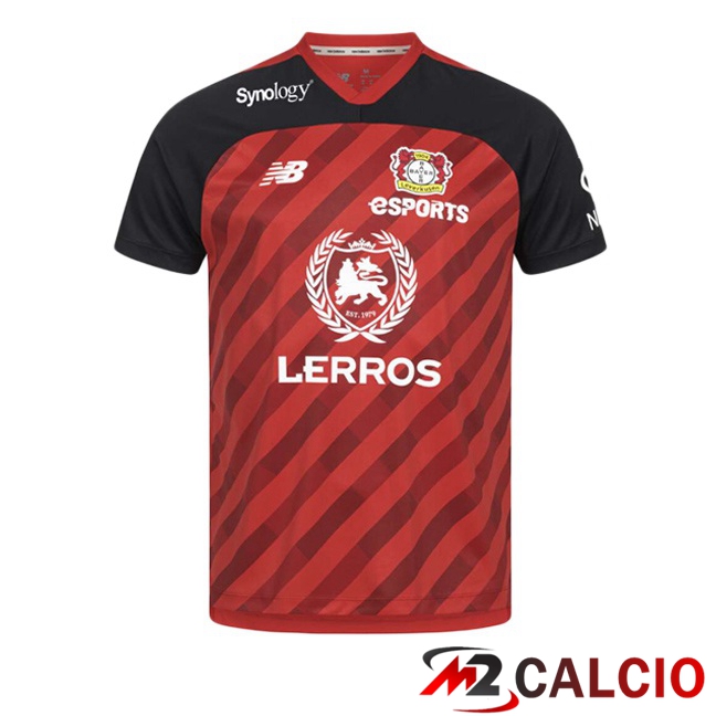 Maglie Calcio Bayer 04 Leverkusen eSports Rosso Nero 2025/2026