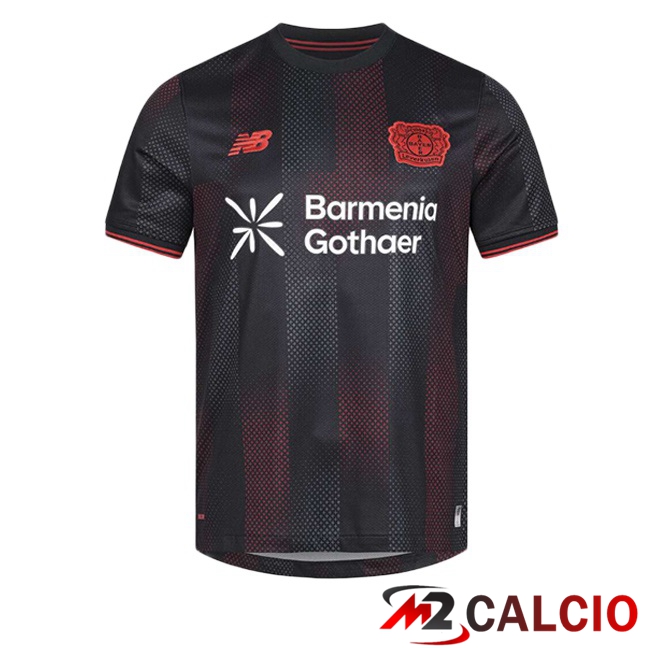 Maglie Calcio Bayer 04 Leverkusen Prima Nero 2025/2026