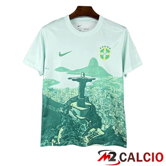 Maglie Calcio Brasile Edizione Speciale Verde 2025 2026