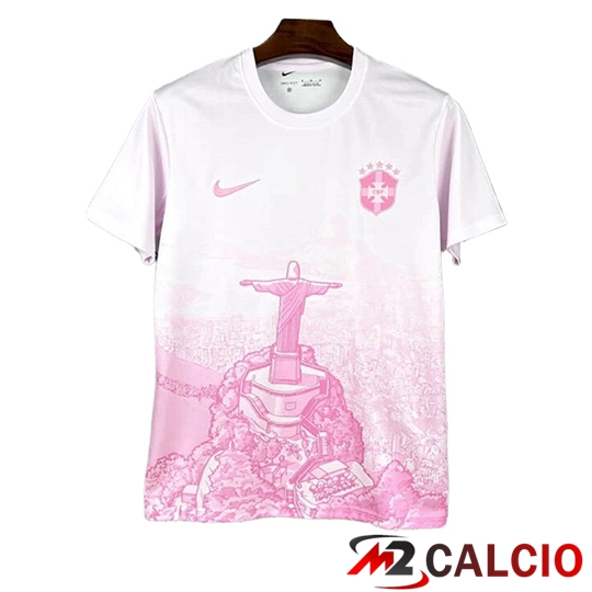 Maglie Calcio Brasile Edizione Speciale Rosa 2025 2026