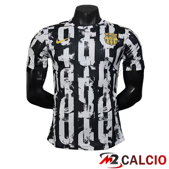 Maglie Calcio FC Barcellona Edizione Speciale Bianco Nero 2025 2026