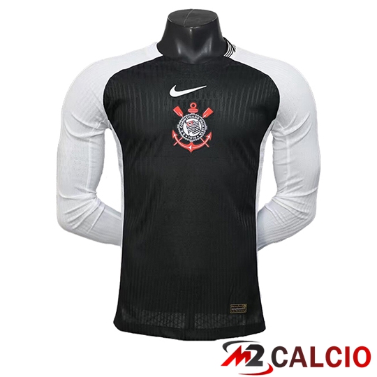 Maglie Calcio Corinthians Manica Lunga Seconda 2025 2026