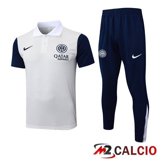 Insieme Polo Inter Milan + Pantaloni Grigio 2025/2026