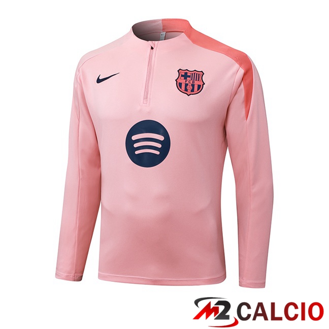 Felpa Allenamento FC Barcellona Rosa 2025/2026