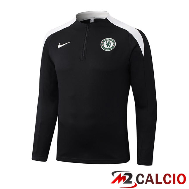 Felpa Allenamento FC Chelsea Nero 2025/2026