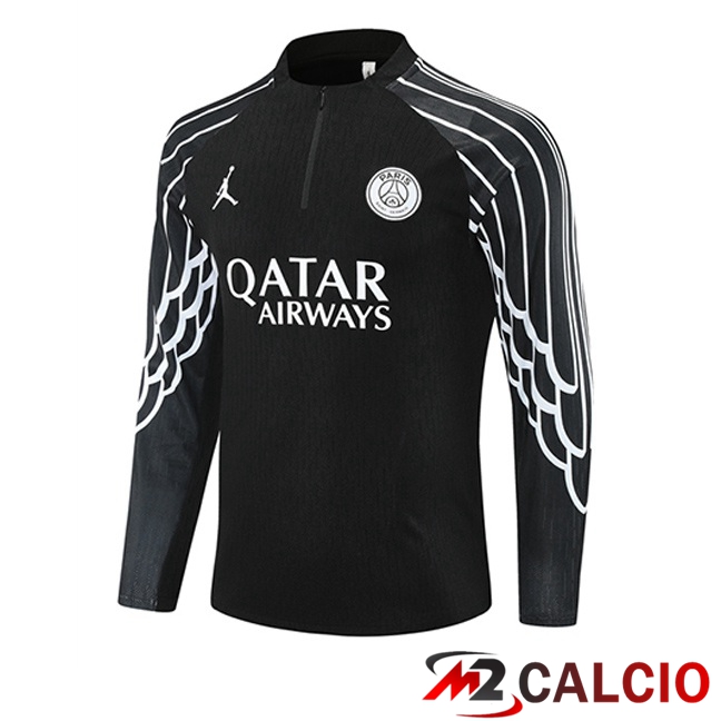 Felpa Allenamento Jordan Paris PSG Nero 2025/2026