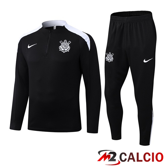 Insieme Tuta Calcio Corinthians Nero 2025/2026