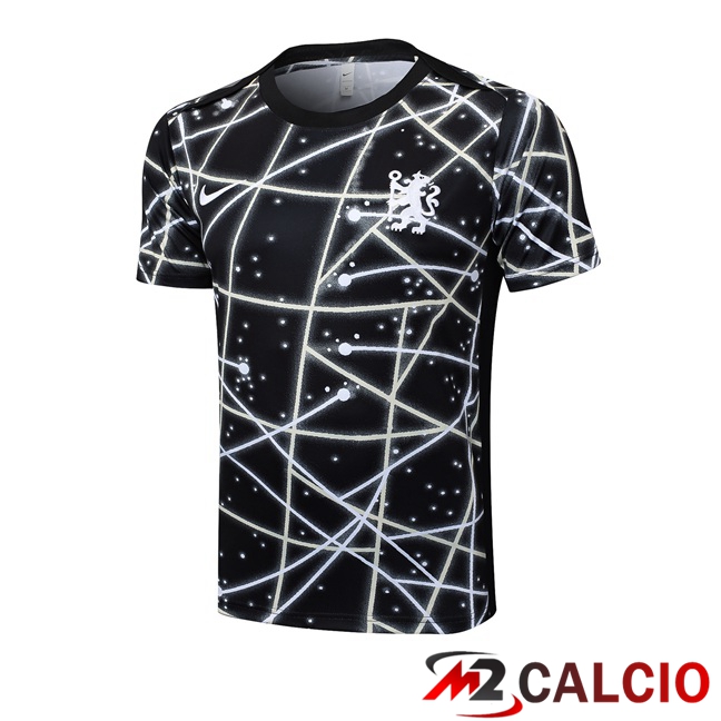 T Shirt Allenamento FC Chelsea Nero 2025/2026