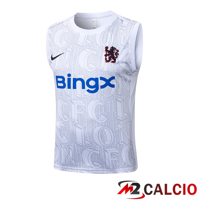 Canotta Allenamento FC Chelsea Bianco 2025/2026