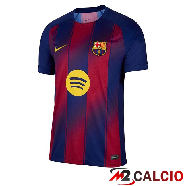 Maglie Calcio FC Barcellona Prima Blu Rosso 2025/2026