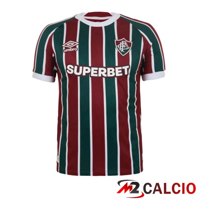 Maglie Calcio Fluminense Prima Rosso Verde 2025/2026