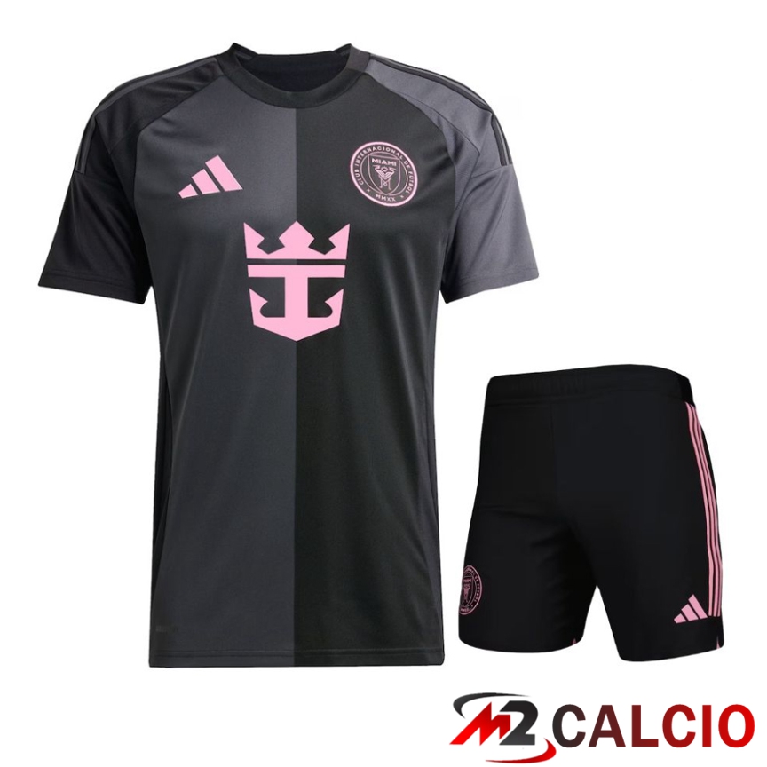 Insieme Maglie Calcio Inter Miami CF Seconda + Pantaloncini 2025 2026