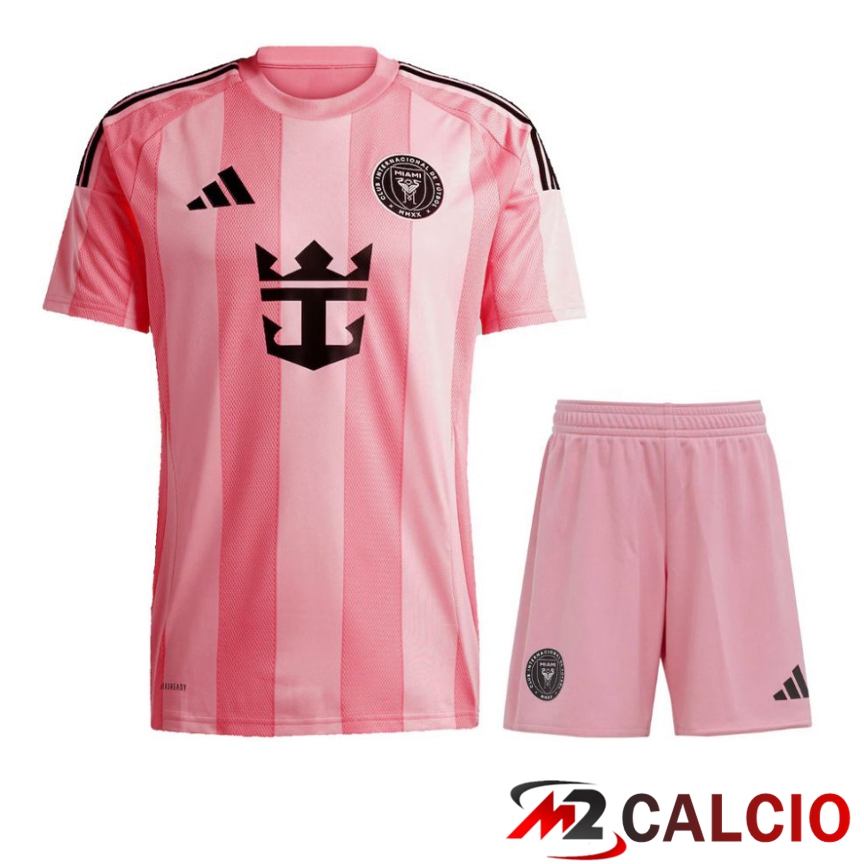 Insieme Maglie Calcio Inter Miami CF Prima + Pantaloncini 2025 2026