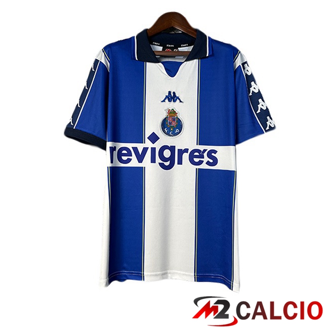 Maglie Calcio FC Porto Retro Prima Bianco Blu 1999-2000