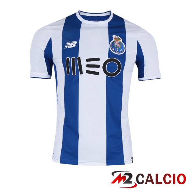 Maglie Calcio FC Porto Retro Prima Bianco Blu 2017-2018