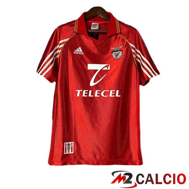 Maglie Calcio S.L Benfica Retro Prima Rosso 1998-1999