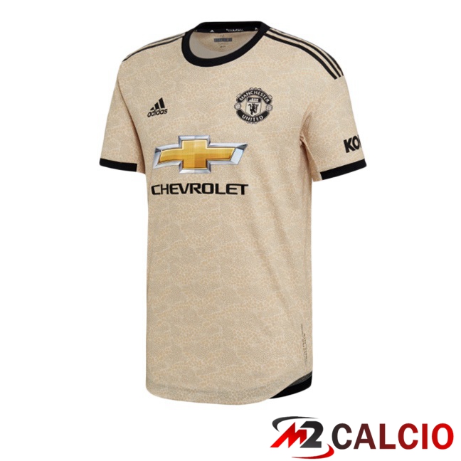 Maglie Calcio Manchester United Retro Seconda Giallo 2019-2020