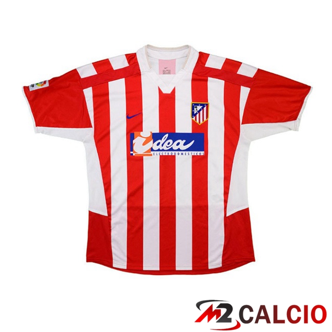 Maglie Calcio Atletico Madrid Retro Prima Rosso 2002-2003