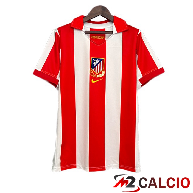 Maglie Calcio Atletico Madrid Retro Prima Rosso 2003-2004