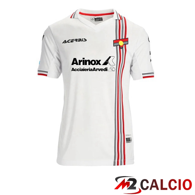 Maglie Calcio US Cremonese Seconda Bianco 2025/2026