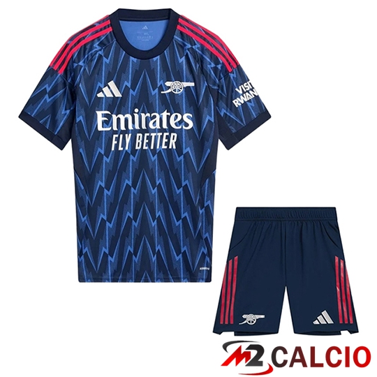 Maglie Calcio Arsenal Bambino Seconda 2025/2026  Maglie Calcio Arsenal Bambino Seconda 2025/2026