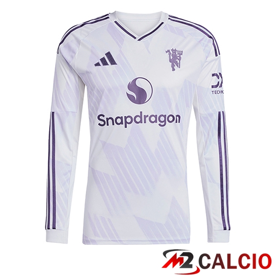 Maglie Calcio Manchester United Seconda Manica Lunga 2025/2026