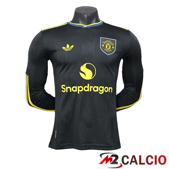 Maglie Calcio Manchester United Terza Manica Lunga 2025/2026